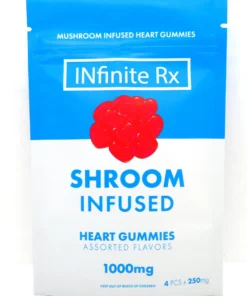 INfinite Rx Shroom Infused Heart Gummies (1000mg)