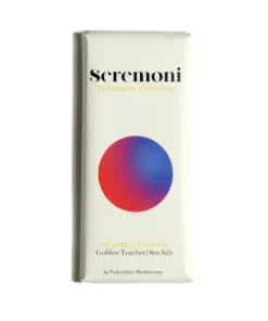 Seremoni Psilocybin Chocolate Bar Edibles (Sea Salt & Golden Teacher Mushrooms)