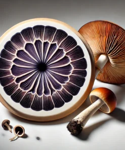 SPORE PRINT PSILOCYBE CUBENSIS ECUADOR